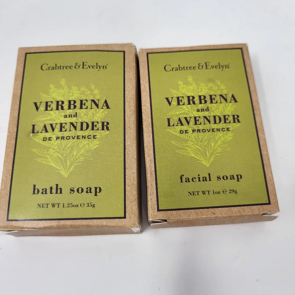Crabtree &‎ Evelyn Verbena & Lavender De Provence Sample Size Soap